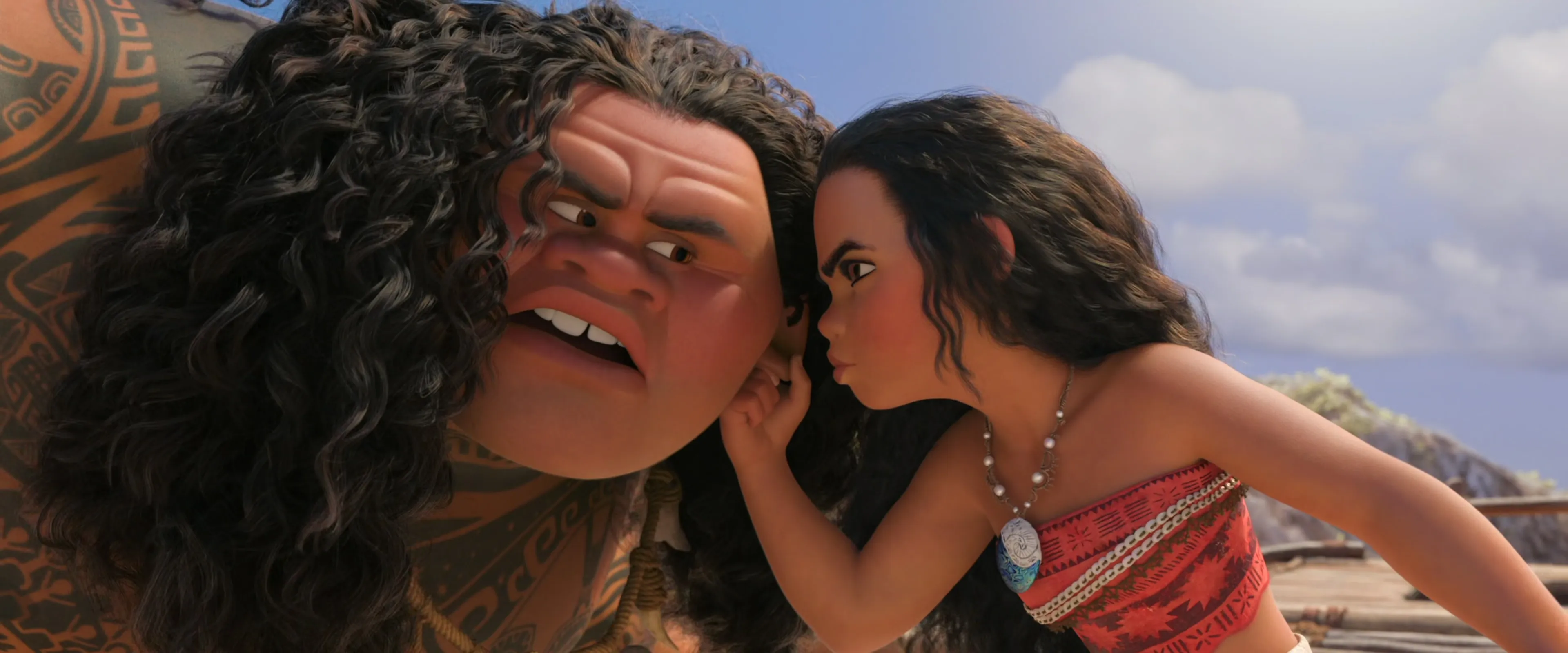 Cena da animação 'Moana — Um Mar de Aventuras' (2016)