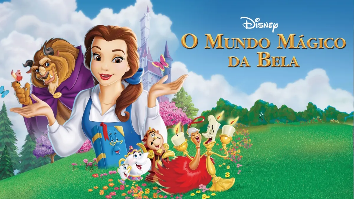Imagem promocional do filme 'A Bela e a Fera: O Mundo Mágico da Bela' (1998)