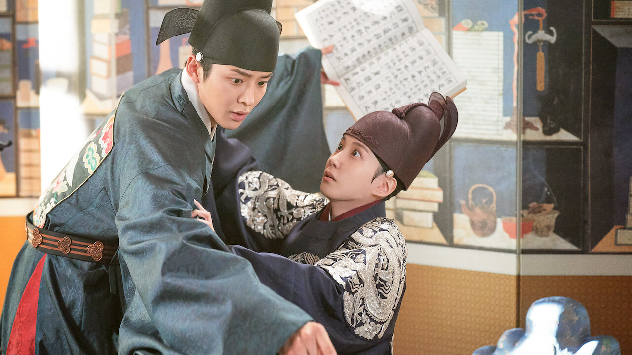 Cena do k-drama 'O Rei de Porcelana' 