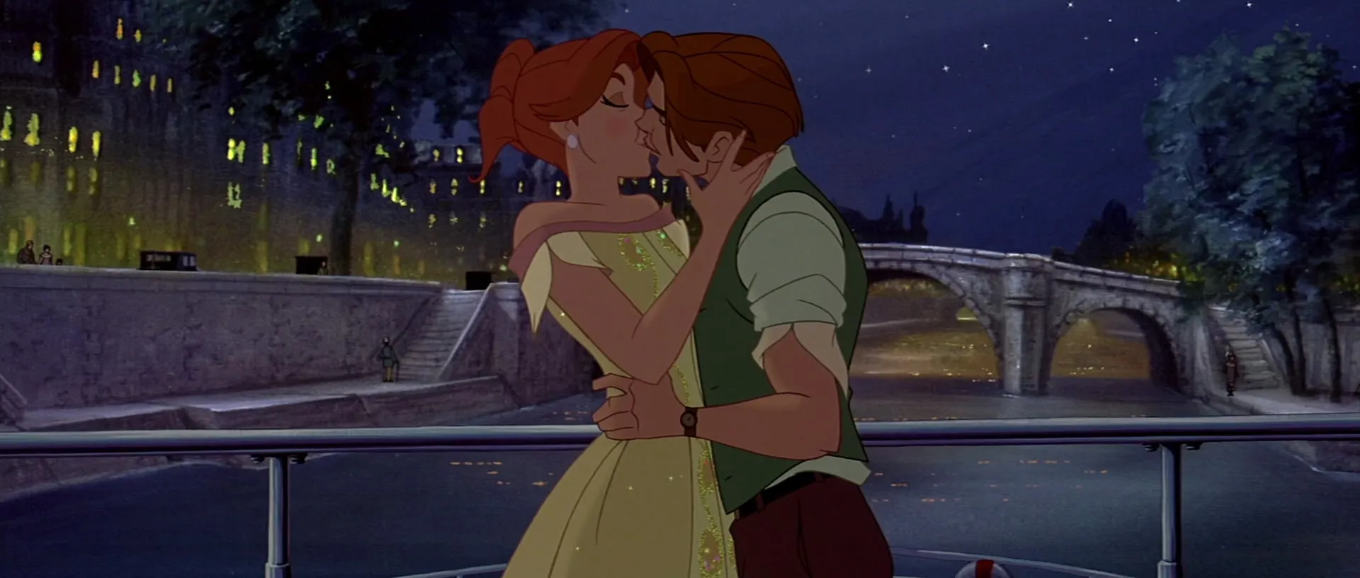 Cena da animação 'Anastasia' (1997)