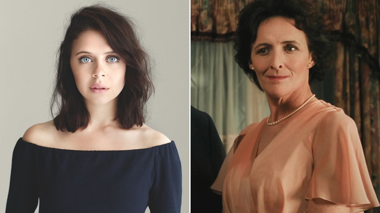 Atriz Bel Powley e personagem Petúnia Dursley