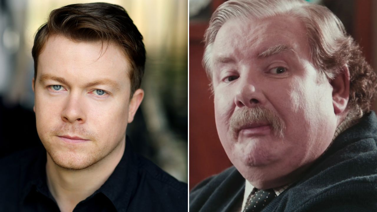 Ator Daniel Rigby e personagem Valter Dursley