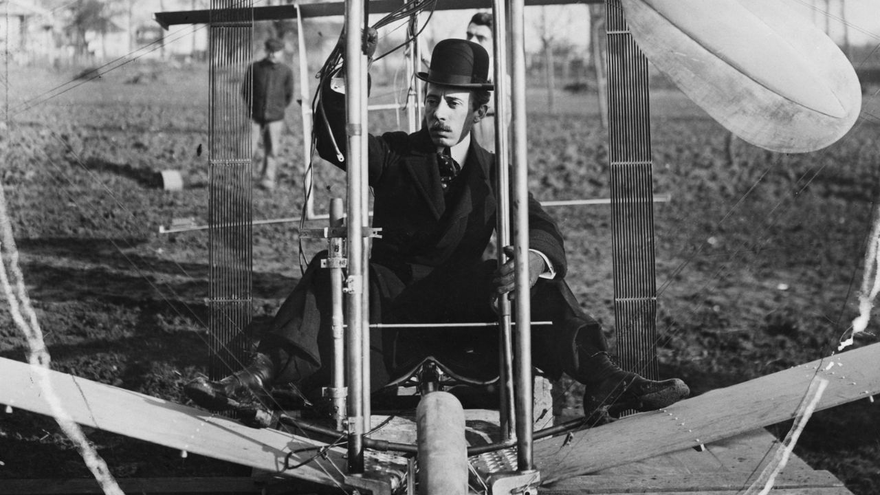 Quem inventou o avião?