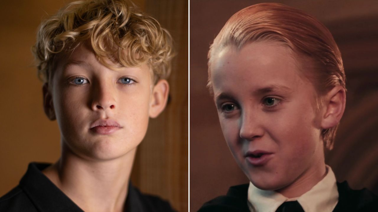 Ator Lox Pratt e personagem Draco Malfoy