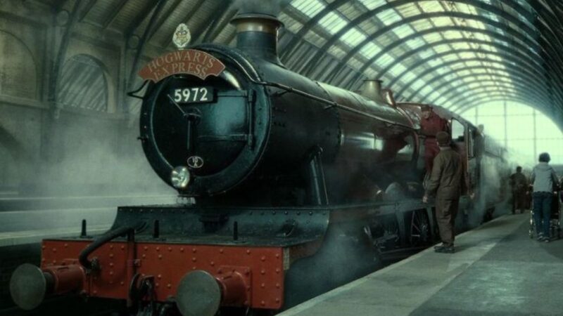 Expresso de Hogwarts em Harry Potter e a Pedra Filosofal