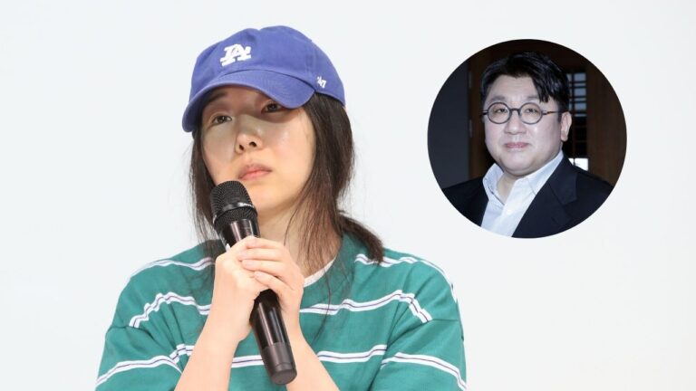 Min Hee Jin apresenta prova contra Bang Si Hyuk em investigação de fraude