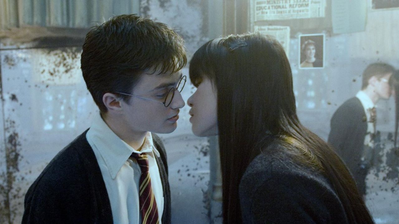 Harry Potter e Cho Chang capa
