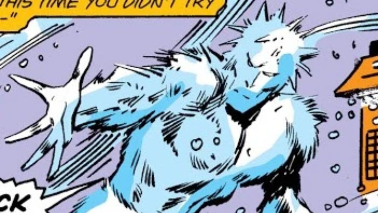 Jack Frost em HQ Homem de Ferro 87