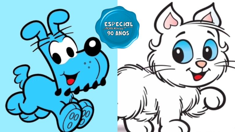 De Bidu a Mingau: 5 animais inesquecíveis criados por Mauricio de Sousa