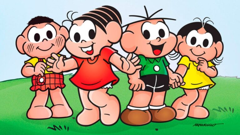 Quem é o único personagem canhoto da Turma da Mônica?