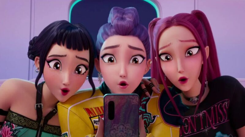 HUNTR/X, de 'Guerreiras do K-Pop' - Reprodução/Netflix