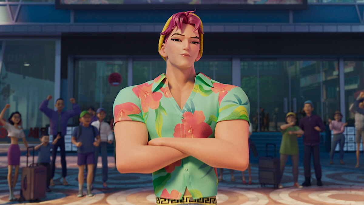 Abby do Saja Boys em Guerreiras do K Pop 2025