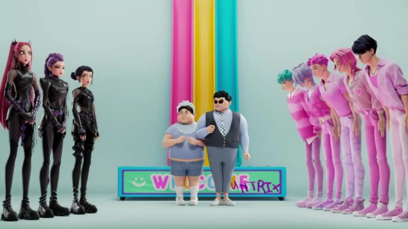 huntrx saja boys guerreiras do kpop capa