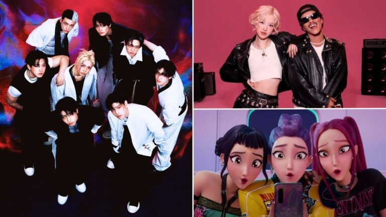Rosé, Stray Kids, HUNTR/X e mais: K-pop domina as paradas de fim de ano da Billboard 2025