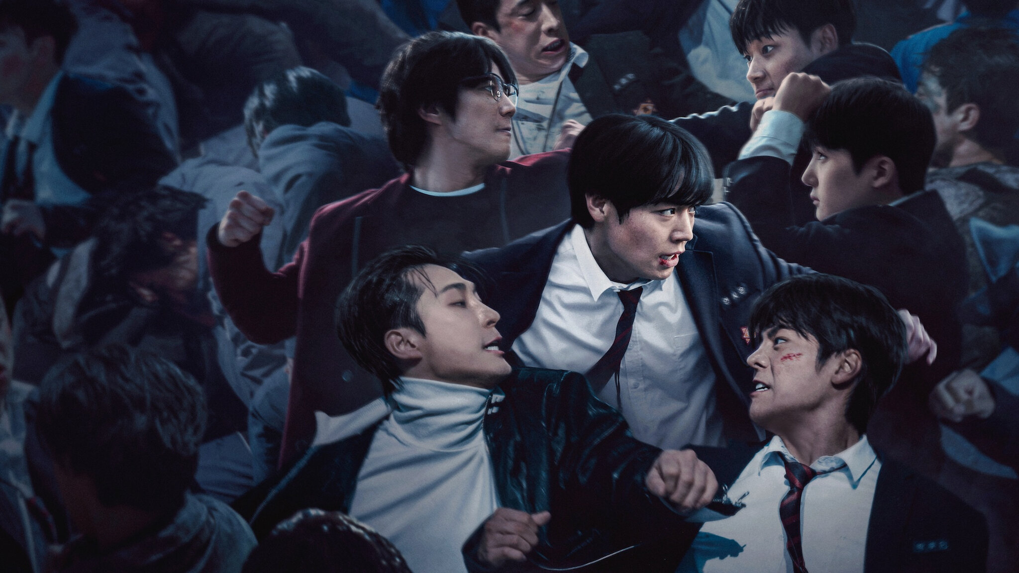 Imagem promocional da 2ª temporada do k-drama 'Classe Dos Heróis Fracos' - Divulgação/Netflix