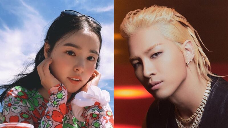 Min Hyorin e Taeyang, do BIGBANG