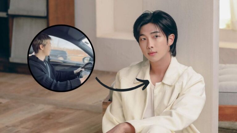 RM, do BTS, compartilha pela primeira vez vídeo fofo como motorista iniciante