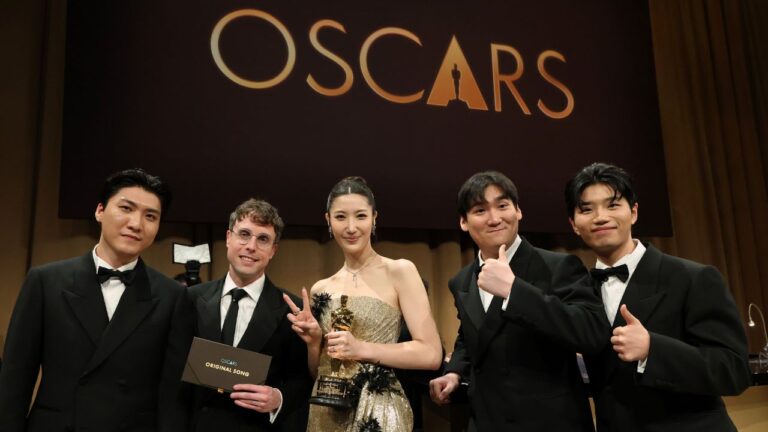 ‘Guerreiras do K-pop’: Após discurso cortado no Oscar, compositores completam agradecimentos