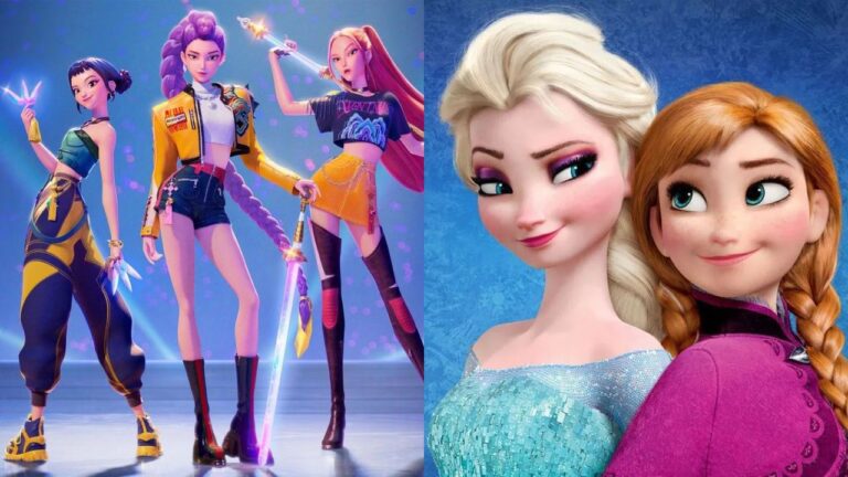 Por que “Guerreiras do K-Pop” é comparado a “Frozen”?