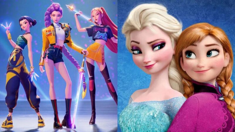 Por que “Guerreiras do K-Pop” é comparado a “Frozen”?