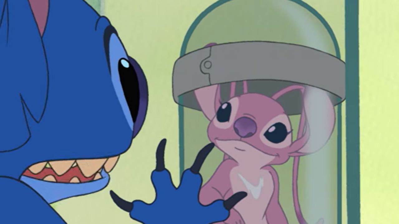 Stitch e Angel da franquia Lilo & Stitch