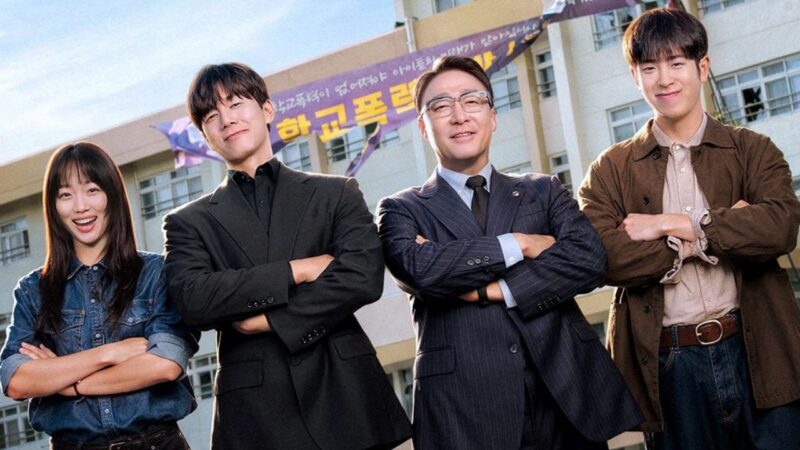 Imagem promocional do k-drama 'Aprendendo a Lição'