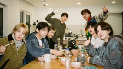 BTS durante o jantar do BTS FESTA 2026