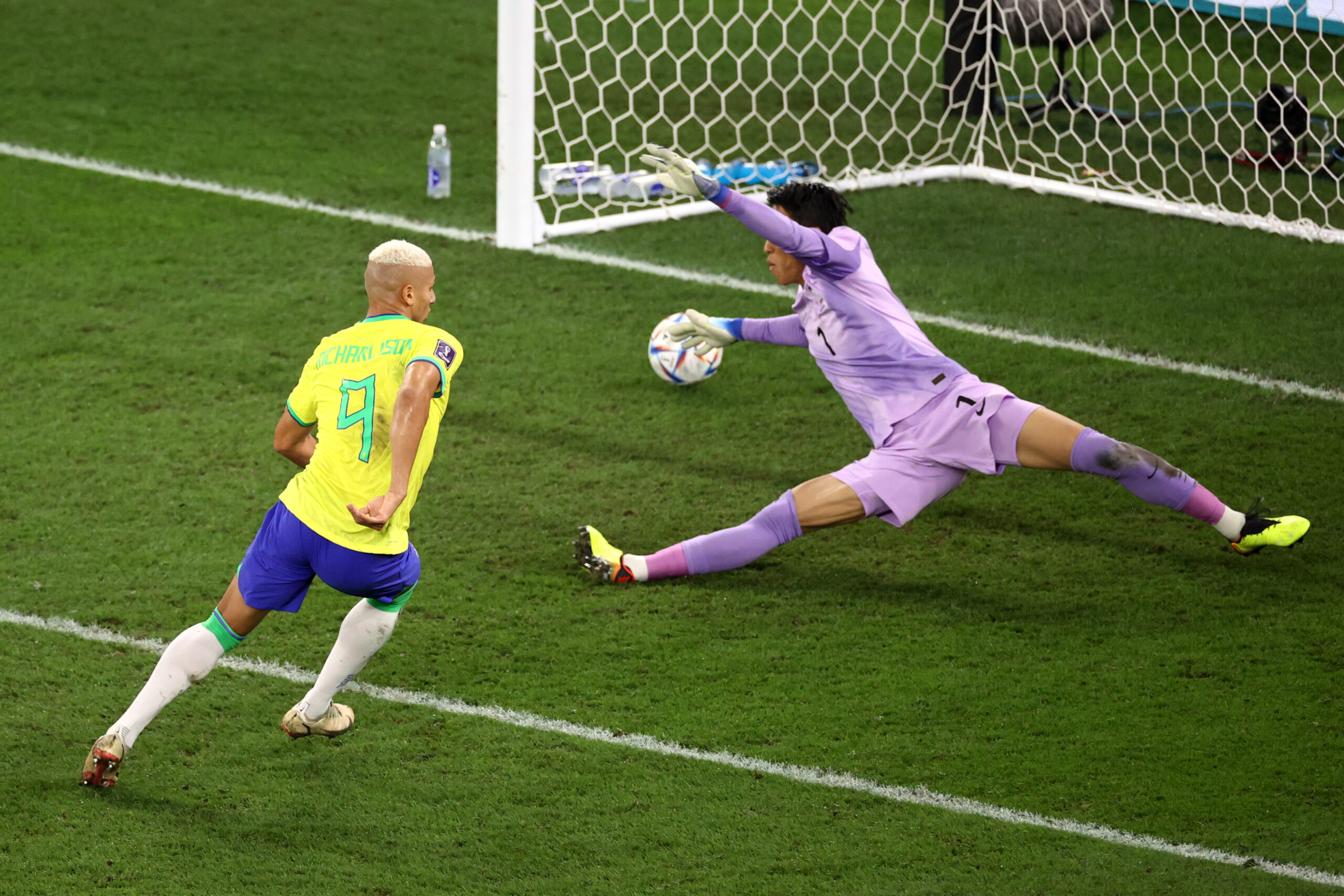 Gol de Richarlison na Copa do Mundo 2022 contra a Coreia do Sul - Robert Cianflone/Getty Images