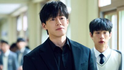 Kim Mu Yeol em cena de "Aprendendo a Lição"