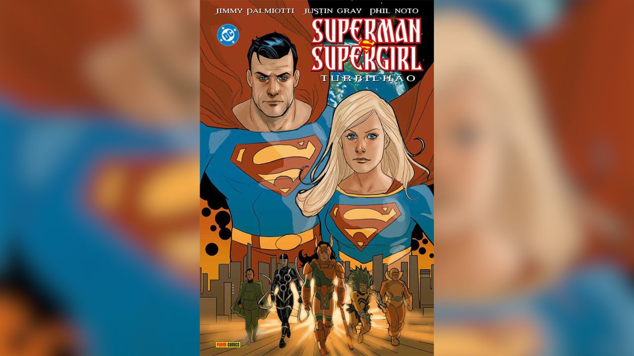 Capa da HQ 'Superman e Supergirl - Turbilhão' - Divulgação/DC Comics