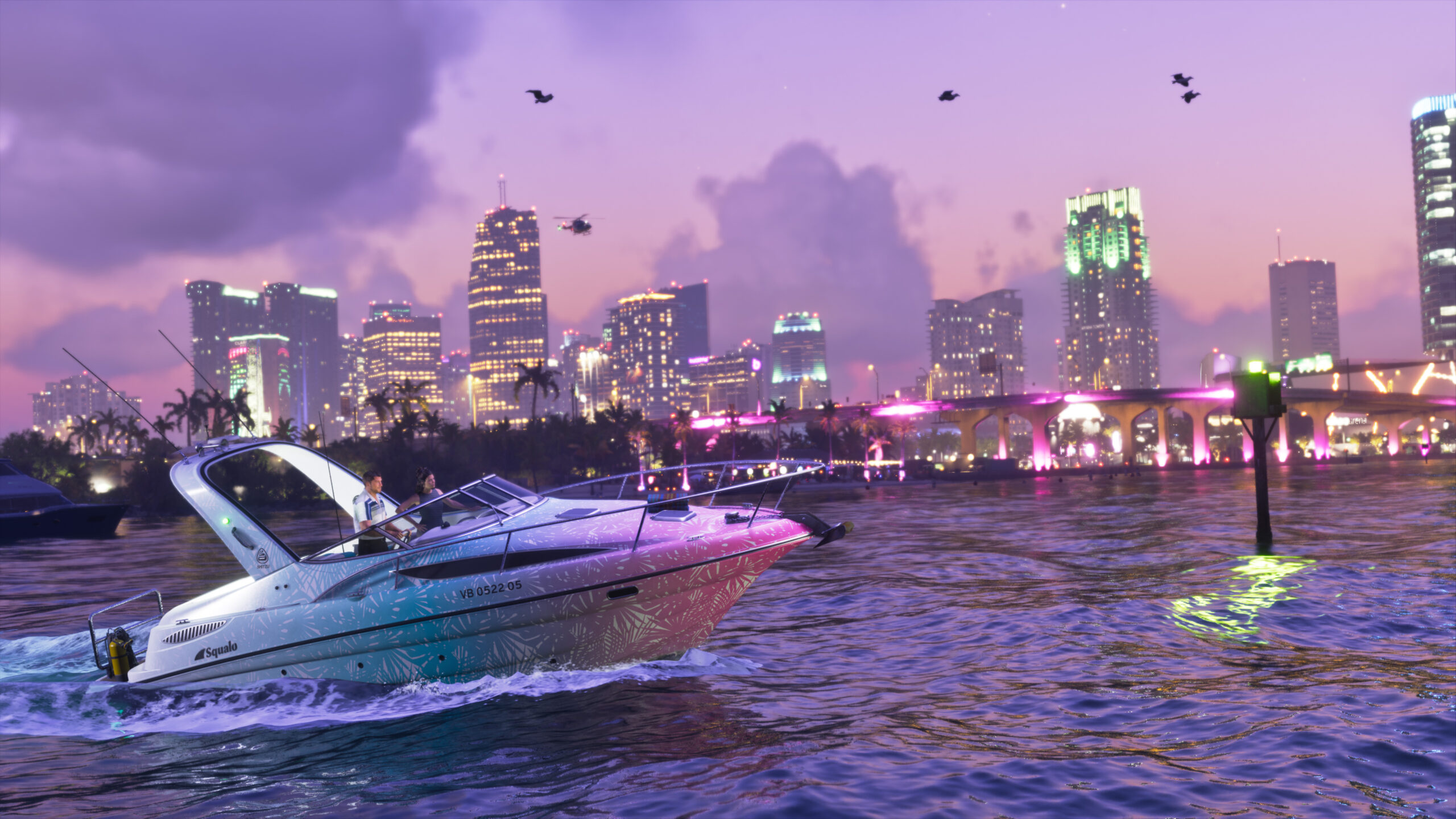 Imagem promocional de GTA 6 - Divulgação/Rockstar Games