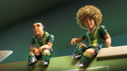 Cena da animação Argentina "Um Time Show de Bola"