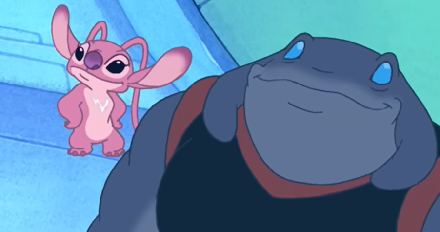 Angel e Gantu, personagens da franquia Lilo & Stitch