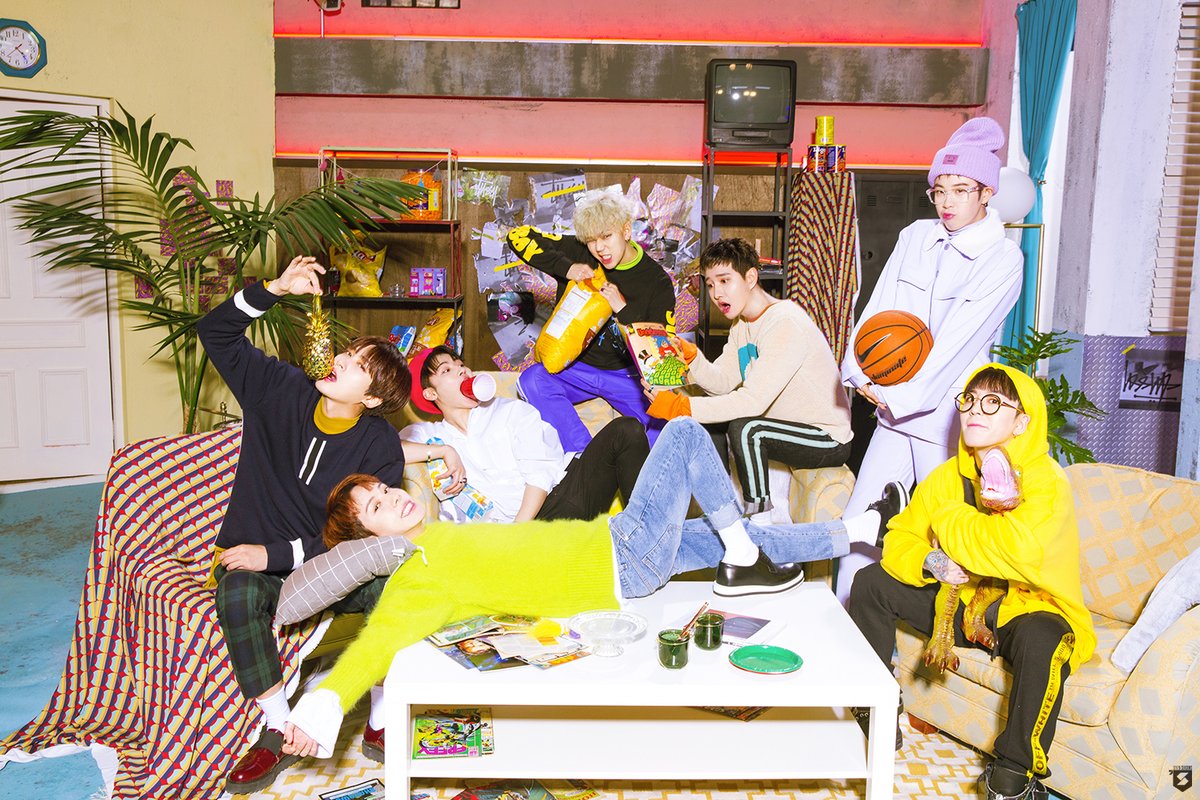 Concept photo do Block B para o single 'Yesterday' - Divulgação/Seven Seasons