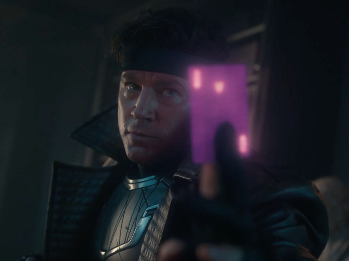 Gambit, do X-Men, em cena de "Vingadores: Doutor Destino"