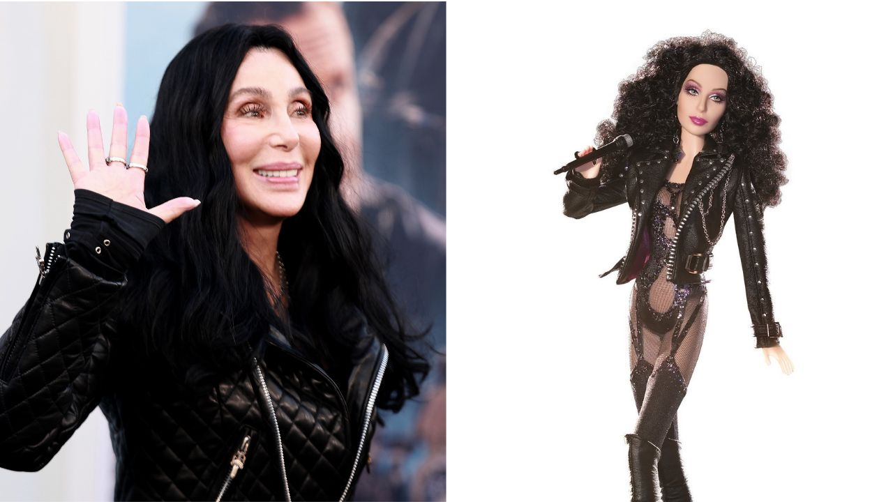 Cher e boneca Barbie