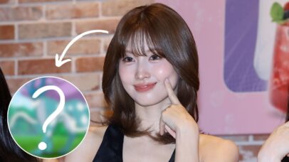 Momo, do TWICE, e Pokémon Suicune