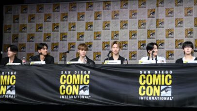 ENHYPEN na San Diego Comic-Con em San Diego, California