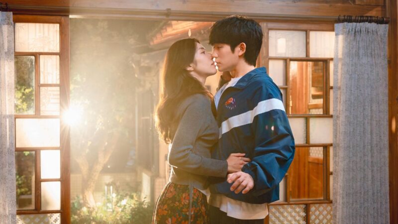 Cena do dorama "Um Grude de Amor"