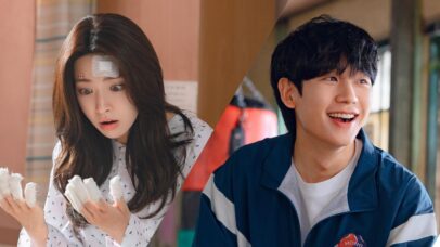 Cenas do dorama "Um Grude de Amor"