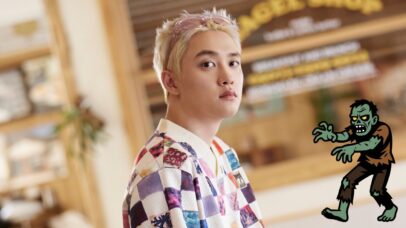 D.O para o álbum "BLISS" e desenho de zumbi