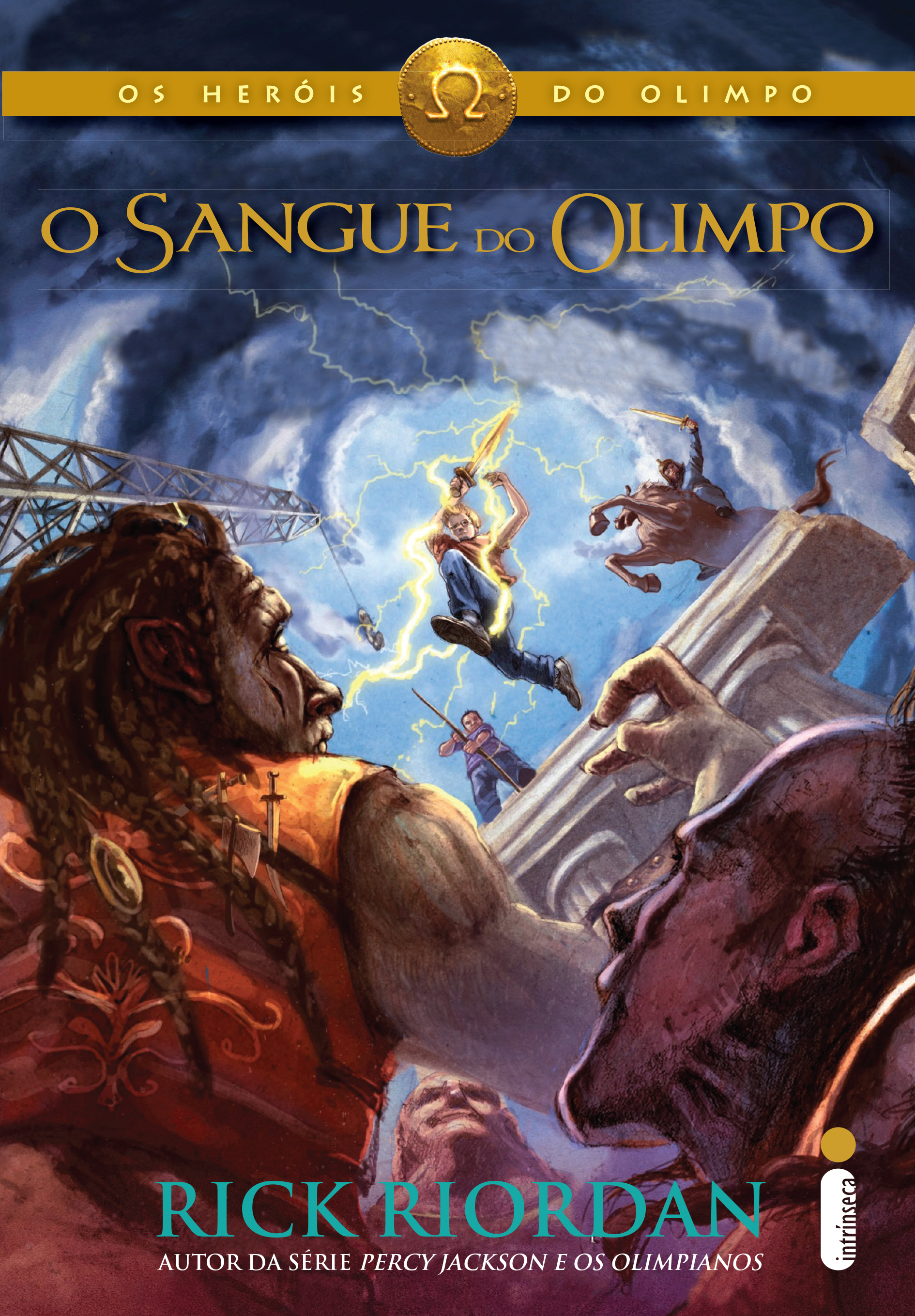 livro o sangue do olimpo