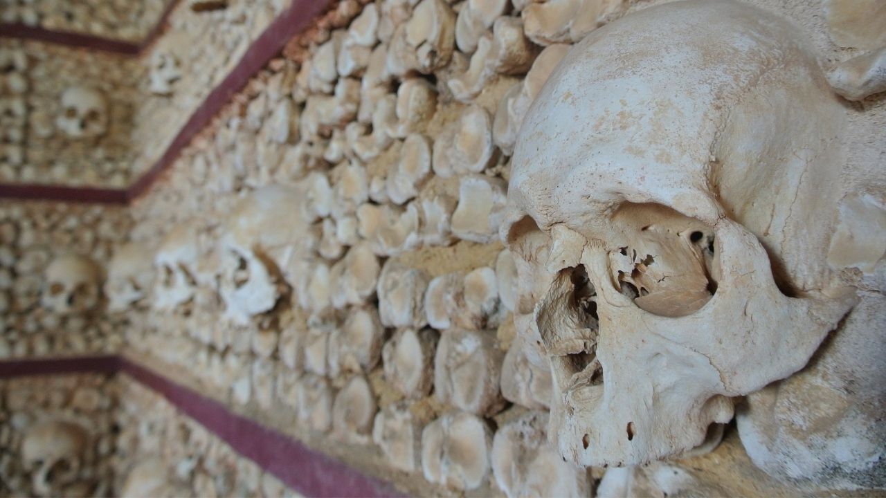 Visita sinistra: Conheça a Capela de Ossos, em Portugal