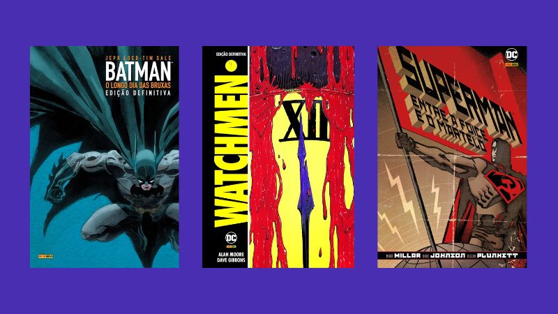 Confira 8 HQs CLÁSSICAS da DC Comics que todo leitor precisa ter na estante