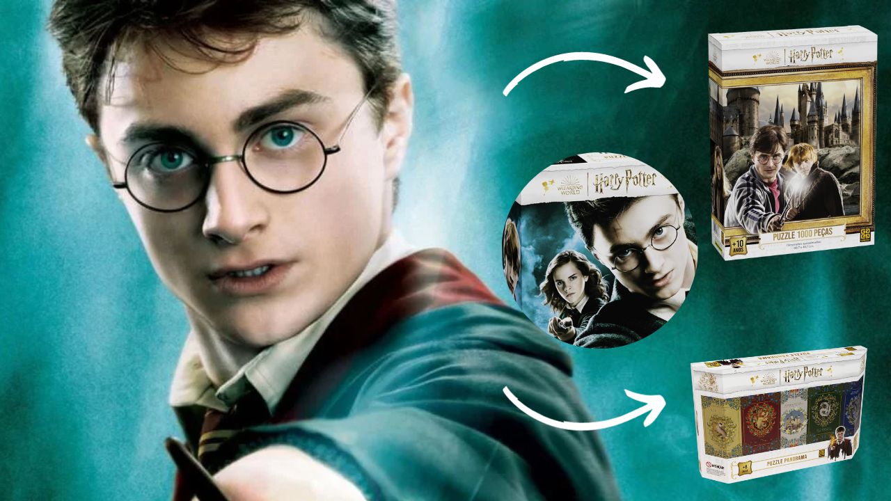 Grow lança novos quebra-cabeças do Harry Potter