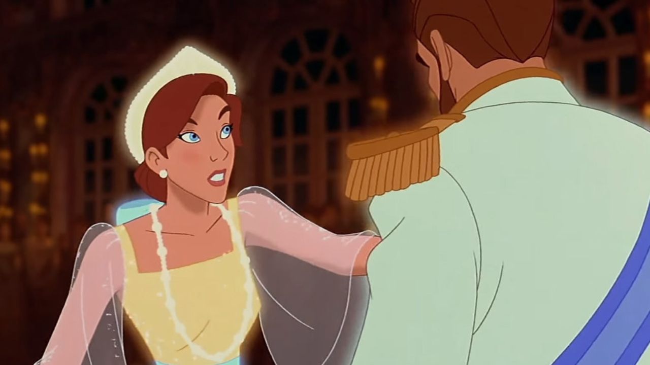 Cena da animação 'Anastasia' (1997)