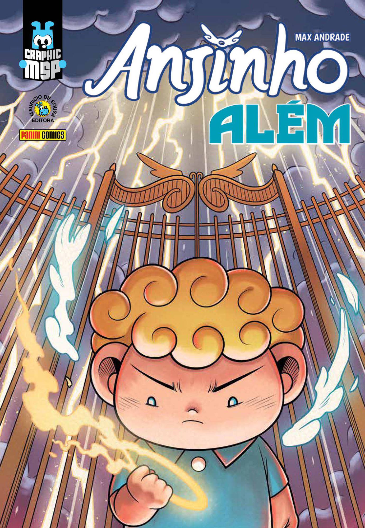 Capa da graphic novel 'Anjinho - Além'