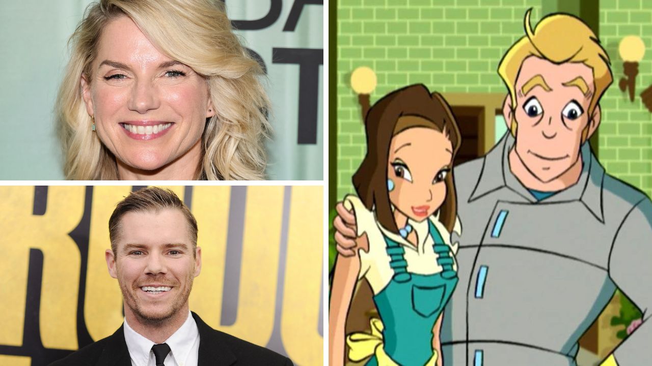 Eva Birthistle, Joshe Cowdery e Vanessa e Mike em "O Club das Winx"
