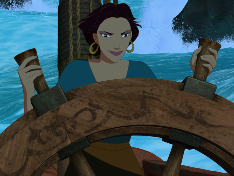 Marina em cena de Sinbad: A Lenda dos Sete Mares