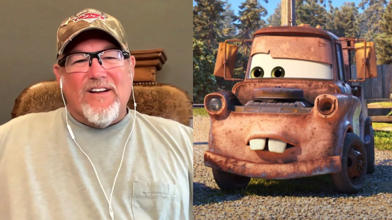 ‘Carros na Estrada’: Dublador de Mate, Larry the Cable Guy, fala sobre o retorno ao universo de ‘Carros’